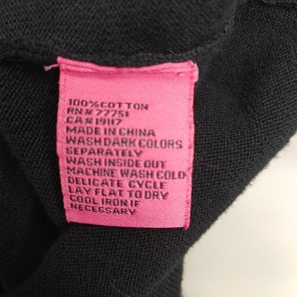 Vintage Betsey Johnson floral embroidered cardigan S - Picture 12 of 14